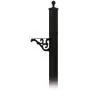 Salsbury Industries 4845BLK Decorative Victorian Mailbox Post Salsbury Industries 4845BLK Decorative Victorian Mailbox Post