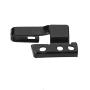Wiper Blade Adapter, 3392390298 2 Pcs Metal Car Automotive Front Windshield Wiper Arm Adapter Mounting Kit Universal Black with Mounting Screws