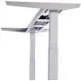 ApexDesk AXB6030-WHT Elite Series Electric Height Adjustable Standing Desk, 60'', White Top, White Frame - Bundle ApexDesk AXB6030-WHT Elite Series Electric Height Adjustable Standing Desk, 60'', White Top, White Frame - Bundle