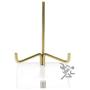 OnFireGuy 3-1/2'' Adjustable Metal Arm Display Stand Easel with Acrylic Base