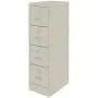 Scranton and Co 22'' Deep 4 Drawer Letter File Cabinet in Putty, Fully Assembled Scranton and Co 22'' Deep 4 Drawer Letter File Cabinet in Putty, Fully Assembled