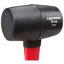 TEKTON 30603 Fiberglass Handle Rubber Mallet, 16-Ounce - Black