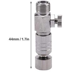 Garosa Metal Airbrush Coupler Professional Lightweight Airbrush Quick Release Plug Coupling Disconnect Coupler with 4pcs Fittings