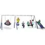 XDP Recreation Fun Forever Swing Set, Gray XDP Recreation Fun Forever Swing Set, Gray