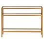 Henn&Hart Console Table, 42'', Gold