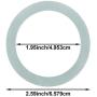4 Packs Blender Sealing Ring Gaskets O-ring Gasket Seal O-Gasket Rubber for Oster and Osterizer Blender