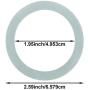 4 Packs Blender Sealing Ring Gaskets O-ring Gasket Seal O-Gasket Rubber for Oster and Osterizer Blender