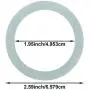 4 Packs Blender Sealing Ring Gaskets O-ring Gasket Seal O-Gasket Rubber for Oster and Osterizer Blender