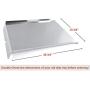 Broilmann Drip Pan Heat Baffle Replacement for Traeger Pellet Smoker Grill, BAC-012