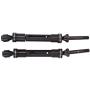 RC Car Drive Shaft, Metal Front Rear Drive Shaft Transmission Shaft Accessory Parts Compatible with Traxxas Slash Huan Qi 727 Truck Car(Rear)