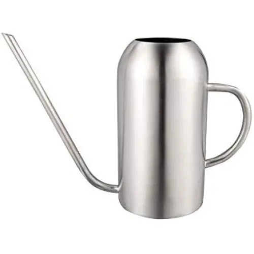 IMEEA 45oz/1.3L Watering Can for Indoor House Plants Long Spout Brushed Stainless Steel Watering Pot (Silver) IMEEA 45oz/1.3L Watering Can for Indoor House Plants Long Spout Brushed Stainless Steel Watering Pot (Silver)
