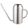 IMEEA 45oz/1.3L Watering Can for Indoor House Plants Long Spout Brushed Stainless Steel Watering Pot (Silver)