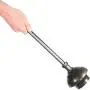 ToiletTree Products Modern Deluxe Freestanding Stainless Steel Toilet Plunger (Gun Metal, Toilet Plunger 6.5” x 6.5” x 18.5”) ToiletTree Products Modern Deluxe Freestanding Stainless Steel Toilet Plunger (Gun Metal, Toilet Plunger 6.5” x 6.5” x 18.5”)