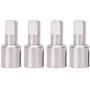RC Differential Cups, 4Pcs 1:14 Scale Metal Remote Control Vehicle Differential Cups RC Truck Spare Parts for WLtoys 144001 1/14 RC Accessories Replacement (Metal )