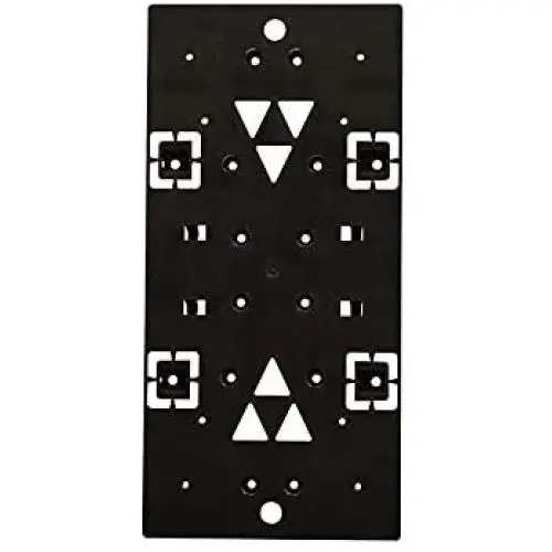 Gibraltar Mailboxes Universal Mailbox Mounting Bracket Molded Plastic Black, Mounting Bracket, PLMB0060 Gibraltar Mailboxes Universal Mailbox Mounting Bracket Molded Plastic Black, Mounting Bracket, PLMB0060