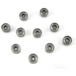 TRB RC 10pcs 2x5x2.5mm MR52-ZZ Precision Ball Bearings Chrome Steel, Metal Shield