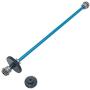 Spare Parts Differential Central Drive Shaft Motor Gear for WLtoys 124018 124019 Parts 1/12 Scale RC Car Buggy Accessory Fittings - 2pcs Blue