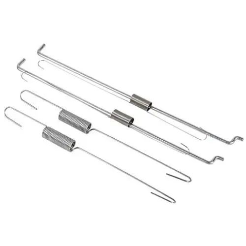 Duokon Throttle Spring, 2 Sets Metal Throttle Return Spring Speed Control Governor Link Rod for GX140 GX160 GX200 Duokon Throttle Spring, 2 Sets Metal Throttle Return Spring Speed Control Governor Link Rod for GX140 GX160 GX200
