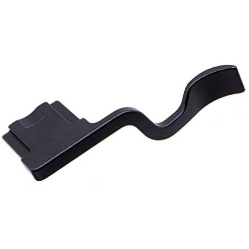 HITHUT Metal Thumbs Up Grip Hot Shoe Cover for Fujifilm X-T10 X-T20 X-T30 XT10 XT20 XT30 Camera Black with Better Balance and Grip Convenience