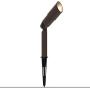 GOODSMANN Landscape Lighting Low Voltage Spotlight 20W Halogen 176 Lumens with Metal Stakes and Cable Connector 9920-9603-01