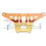 GPM for Traxxas Unlimited Desert Racer 4X4 (#85076-4) Upgrade Parts Aluminum Thickened Front Upper Arm Stabilizer - 1Pc Set Orange