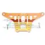 GPM for Traxxas Unlimited Desert Racer 4X4 (#85076-4) Upgrade Parts Aluminum Thickened Front Upper Arm Stabilizer - 1Pc Set Orange