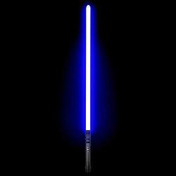 Dueling LED Lightsabers - Force FX Lightsaber with 6 Sound Fonts Rechargeable Metal Aluminum Saber Hilt Light Sabers for Adults(Black)