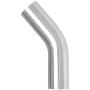AC PERFORMANCE 25mm(1'') OD, Leg Length 4'' (100mm), 45 Degree Bend Elbow 1 Inch 6061 Aluminum Pipe Tube Intercooler Pipe High Class Brushed Treatment Tight Radius Air Intake Tube