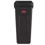 Rubbermaid Commercial Products 1956181 Slim Jim Trash/Garbage Can with Venting Channels, 16 Gallon, Brown (Pack of 4) Rubbermaid Commercial Products 1956181 Slim Jim Trash/Garbage Can with Venting Channels, 16 Gallon, Brown (Pack of 4)