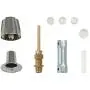 DANCO Bathtub and Shower 3-Handle Remodel/Rebuild Trim Kit for Price Pfister Verve Faucets | Knob Handle | 12H-2H, 12H-2C, 12H-18D | Chrome (39619) DANCO Bathtub and Shower 3-Handle Remodel/Rebuild Trim Kit for Price Pfister Verve Faucets | Knob Handle | 12H-2H, 12H-2C, 12H-18D | Chrome (39619)