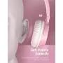 Girls Headphones with Microphone, Vogek Portable Fold-Flat Headsets with Safe Volume Limited 94dB, Online Schooling Headphones with Stereo Bass for Kids Girls Home School Travel, Pink Girls Headphones with Microphone, Vogek Portable Fold-Flat Headsets with Safe Volume Limited 94dB, Online Schooling Headphones with Stereo Bass for Kids Girls Home School Travel, Pink
