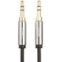 Amazon Basics 3.5 mm Male to Male Stereo Audio Aux Cable, 4 Feet, 1.2 Meters, 2-Pack