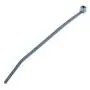 Panduit PLT2I-C86 Pan-Ty Cable Tie, Metal Detectable Nylon 6.6, Intermediate Cross Section, Curved Tip, 40lbs Min Tensile Strength, 2'' Max Bundle Diameter, .047'' Thickness, .135'' Width, 8'' Length (Pack of 100)