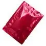 QQ Studio 100 PCS Metallic Mylar Foil Open Top Sealable Bags (6x9cm (2.3x3.5''), 100x Red)