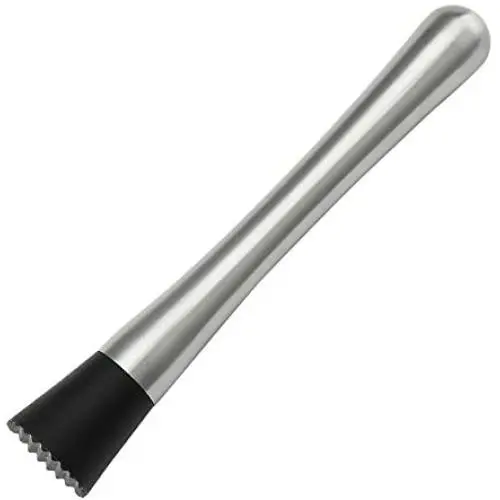 8'' Long Stainless Steel Cocktail Muddlers by HQY, Muddler 8'' Long Stainless Steel Cocktail Muddlers by HQY, Muddler