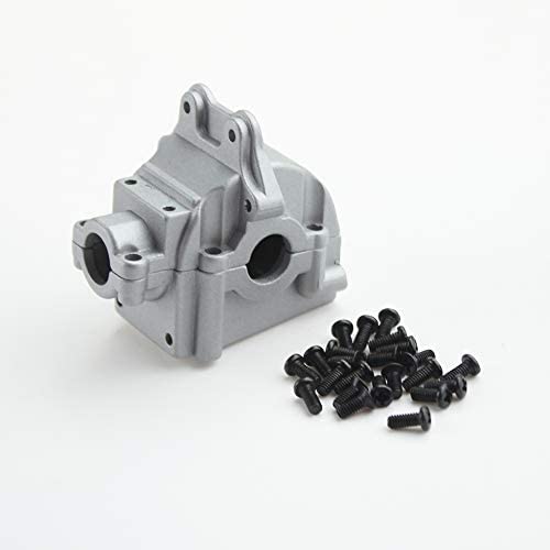 Greaked Metal Front Rear Wave Box Shell 144001-1254 Gear Box for Wltoys 144001 1/14 4WD High Speed Racing RC Car Vehicle Models Upgrade Parts