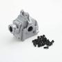 Greaked Metal Front Rear Wave Box Shell 144001-1254 Gear Box for Wltoys 144001 1/14 4WD High Speed Racing RC Car Vehicle Models Upgrade Parts