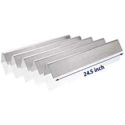 Utheer 7540 7539 Grill Parts Flavor Bars 24.5 Inch for Weber Genesis 300 Series E-310 E-320 S-310 S-320 ESP-310 ESP-320 EP/CEP-310 & 320 (with Side Control), 16 GA Stainless Steel Heat Plate