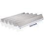 Utheer 7540 7539 Grill Parts Flavor Bars 24.5 Inch for Weber Genesis 300 Series E-310 E-320 S-310 S-320 ESP-310 ESP-320 EP/CEP-310 & 320 (with Side Control), 16 GA Stainless Steel Heat Plate