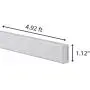 STAS Cliprail Pro Picture Hanging System Set - Covers 4.92 ft of Wall Space - Heavy Duty Picture Rail & Art Hanging Gallery Kit (4.92ft of Rails, 2 Hooks & Cords, White Rails) STAS Cliprail Pro Picture Hanging System Set - Covers 4.92 ft of Wall Space - Heavy Duty Picture Rail & Art Hanging Gallery Kit (4.92ft of Rails, 2 Hooks & Cords, White Rails)