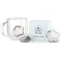 Reusable Tea Infuser Ball for Loose Leaf Tea, Unique Flower Shape, Fine Mesh Stainless Steel Single Serve Strainer and Steeper with Charming Drip Tray, Cute Tea Gift Set, Perfect for all Occasions