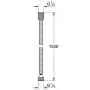 GROHE 28143000 RelexaFlex 59'' Metal Longlife Shower Hose, Starlight Chrome GROHE 28143000 RelexaFlex 59'' Metal Longlife Shower Hose, Starlight Chrome