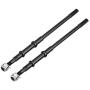 RC Car Drive Shaft, 2 Pcs Metal Rear Axle Dogbone Drive Shaft for AXIAL SCX10 II 90046 90047 Remote Control Car Upgrade Accessory