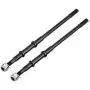 RC Car Drive Shaft, 2 Pcs Metal Rear Axle Dogbone Drive Shaft for AXIAL SCX10 II 90046 90047 Remote Control Car Upgrade Accessory RC Car Drive Shaft, 2 Pcs Metal Rear Axle Dogbone Drive Shaft for AXIAL SCX10 II 90046 90047 Remote Control Car Upgrade Accessory