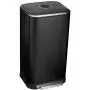 Amazon Basics 32 Liter / 8.5 Gallon Soft-Close Metal Trash Can with Liner and Foot Pedal - Black Amazon Basics 32 Liter / 8.5 Gallon Soft-Close Metal Trash Can with Liner and Foot Pedal - Black