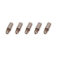 WINSINN 3D Printer All-Metal Titanium Heatbreak Throat, Compatible with Chimera Kraken Heat Break M6 1.75mm Fit Multi Nozzle Hotend Extruder (Pack of 5Pcs)