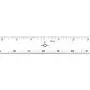 Alumicolor Aluminum Center Finding Straight Edge with Non-Slip Back, 36IN, Silver Alumicolor Aluminum Center Finding Straight Edge with Non-Slip Back, 36IN, Silver