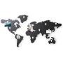 Umbra Mappit Wall Decor, Black
