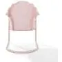 Crosley Tulip 2 Piece Chair Set Pastel Pink Gloss