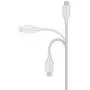 Amazon Basics Double Braided Nylon USB-C to USB-A 2.0 Fast Charging Cable, 3A - 10-Foot, Silver Amazon Basics Double Braided Nylon USB-C to USB-A 2.0 Fast Charging Cable, 3A - 10-Foot, Silver